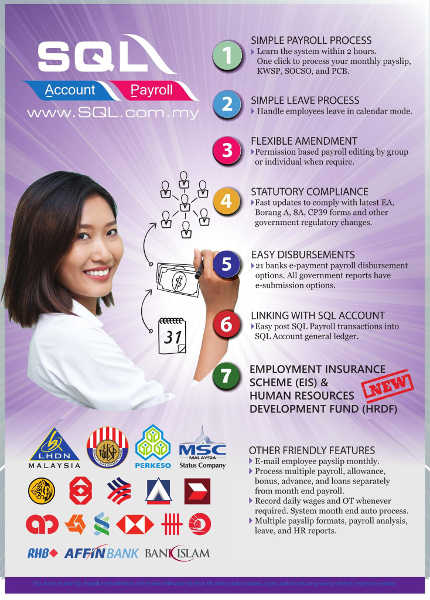 SQL Payroll 2019 Flyer